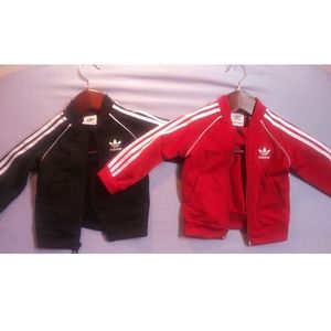 (both for $11total) 6-9 months baby adidas jackets